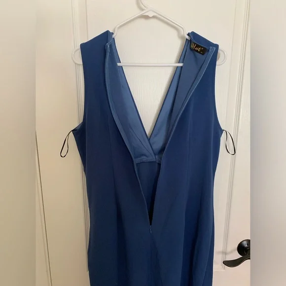 Blue Wedding Guest Dress - Size XL - Picture 5 of 5